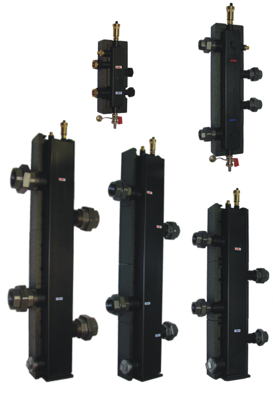 Hydraulic separators CPN Womix Mixing valves, Pump groups, Rotate